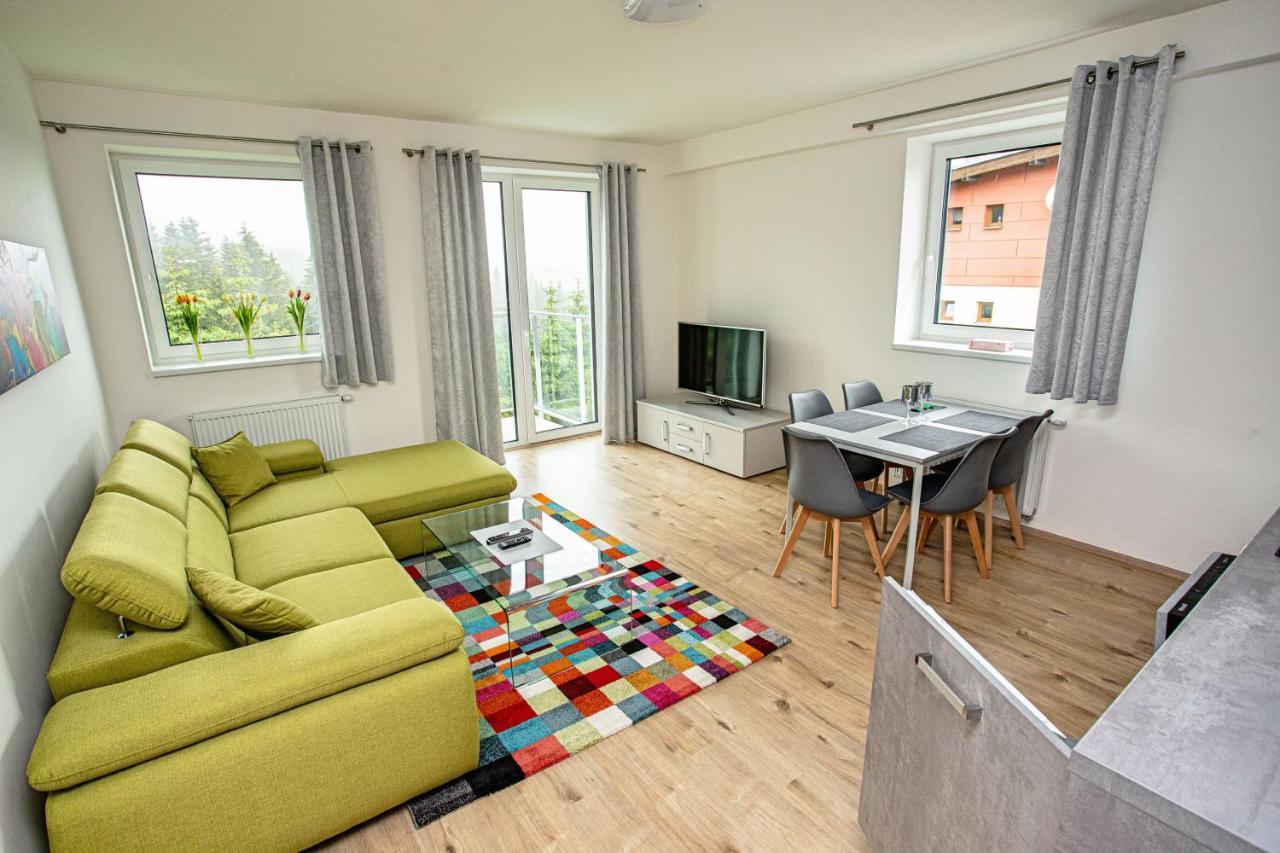 Green Apartment Klinovec By Mountain Ways Loučná pod Klínovcem Zewnętrze zdjęcie
